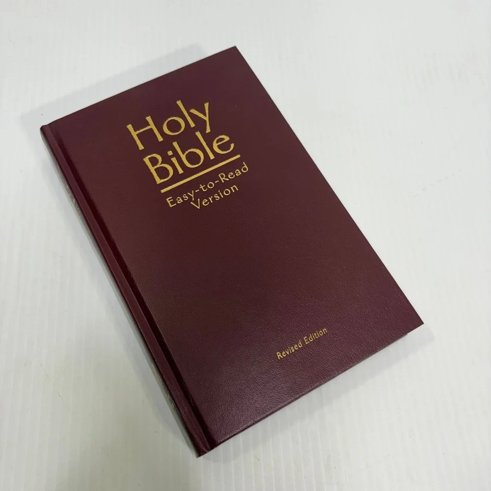 Holy Bible Easy-to-Read Version Revised Edition WBTC Hardcover Burgundy ERV